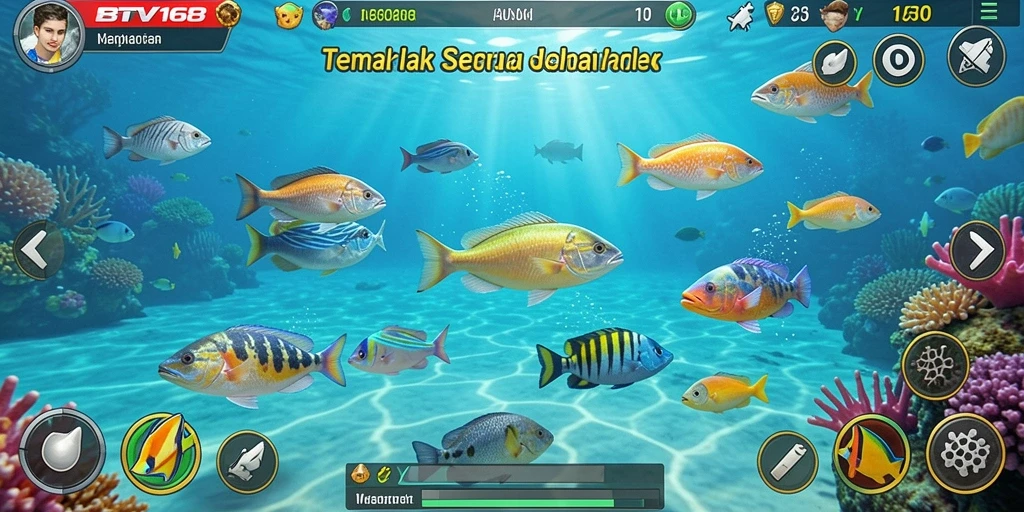 Gameplay seru Tembak Ikan di BTV168.