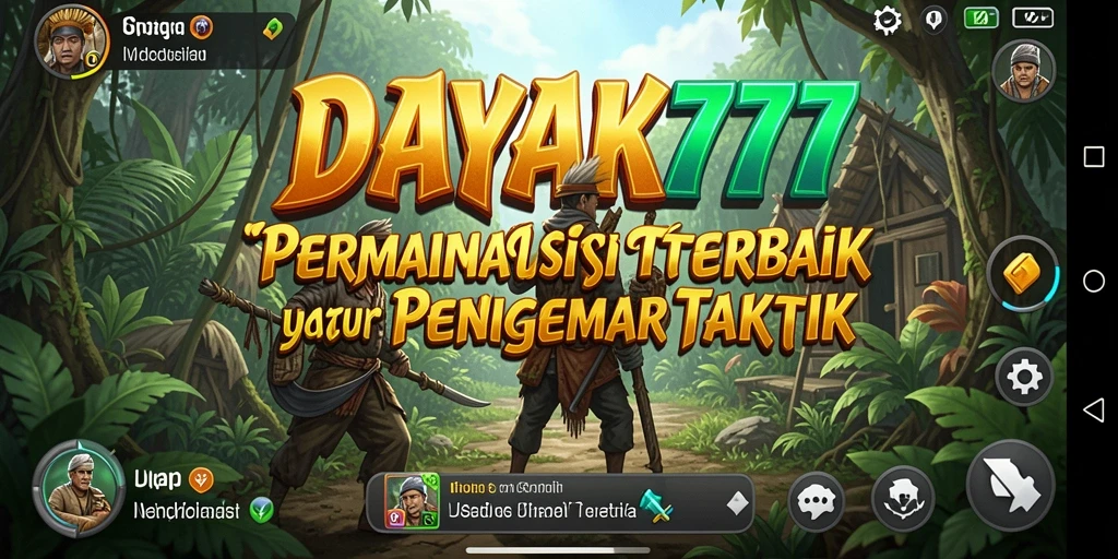 Gambaran gameplay <strong>DAYAK777</strong> yang menantang dan strategis.