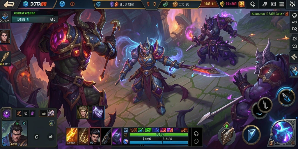 Screenshot DOTA88 menampilkan momen mencekam saat menghadapi hantu.