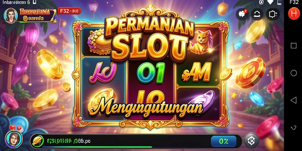 Gameplay menarik dari F32 dengan desain Slot yang menawan.