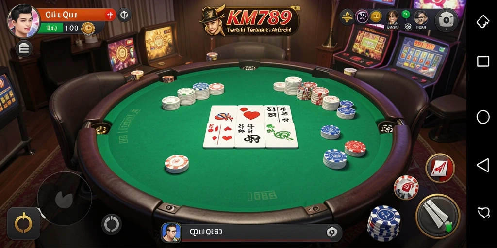Tampilan gameplay QiuQiu yang menarik dengan efek grafis yang menawan.