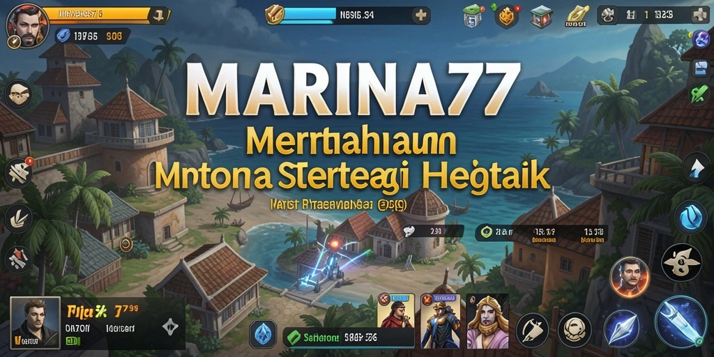 Screenshot gameplay MARINA77 menampilkan aksi menara yang mendebarkan.