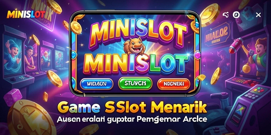 Tampilan gameplay menarik dari MINISLOT saat putaran slot berlangsung.