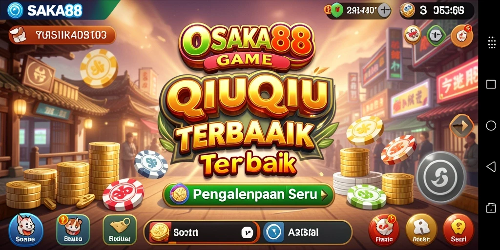 Tampilan gameplay menarik dari OSAKA88 QiuQiu.