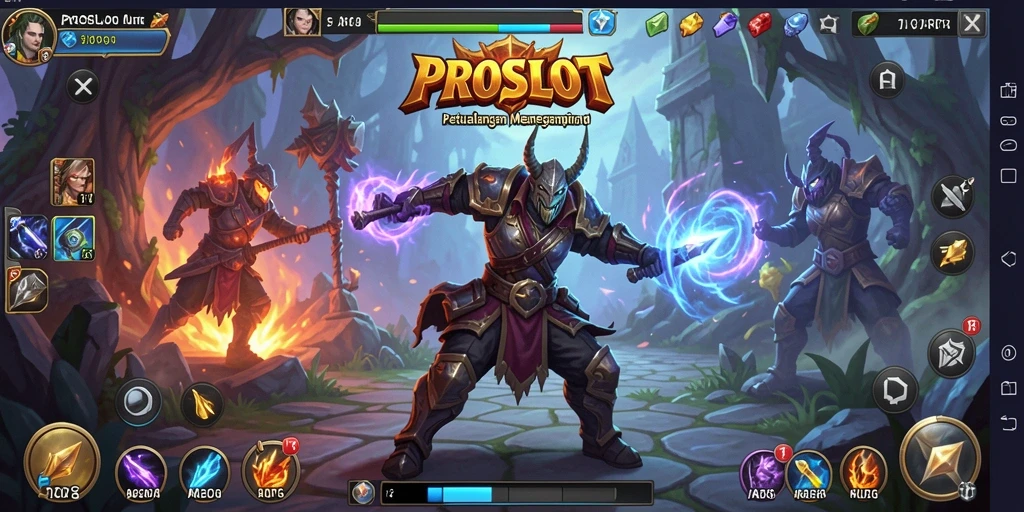 Tampilan gameplay mendebarkan di dunia ARPG