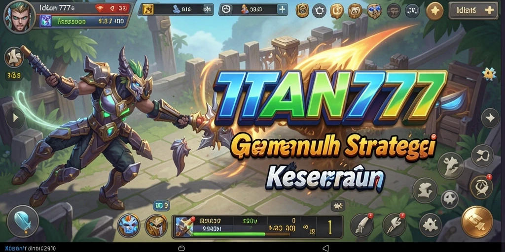 Tampilan gameplay TITAN777 yang menarik dengan berbagai karakter dan strategi.