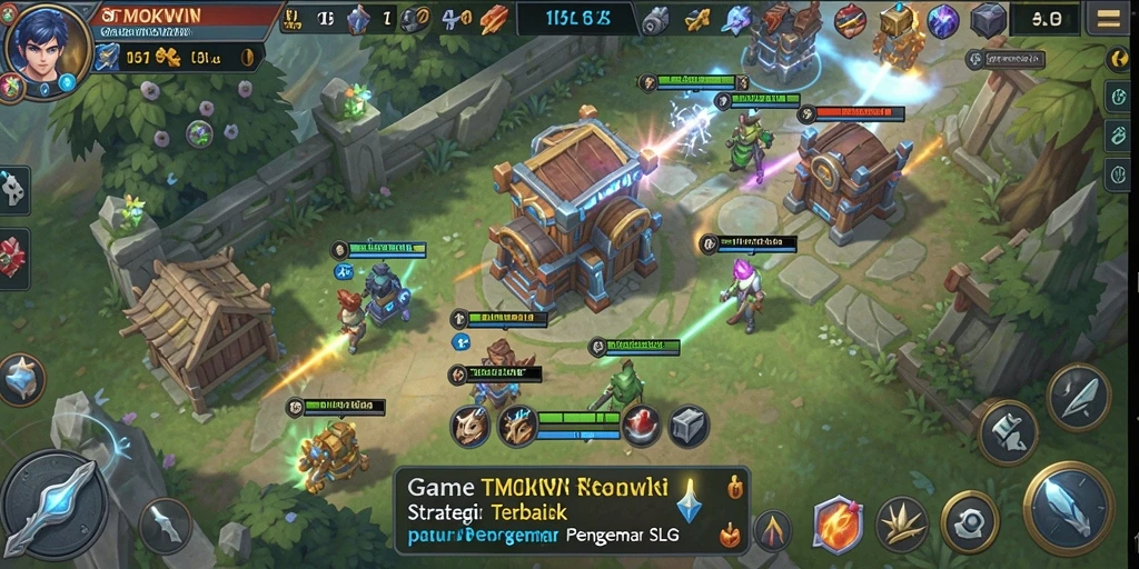 Tampilan gameplay menarik dari TMOKWIN dalam genre SLG.