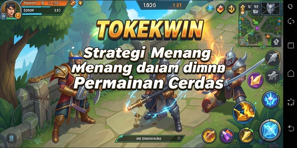 Gambaran menarik dari gameplay TOKEKWIN dengan berbagai strategi.