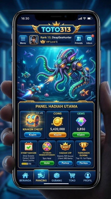 Tampilan antarmuka pengguna toto313 yang intuitif.